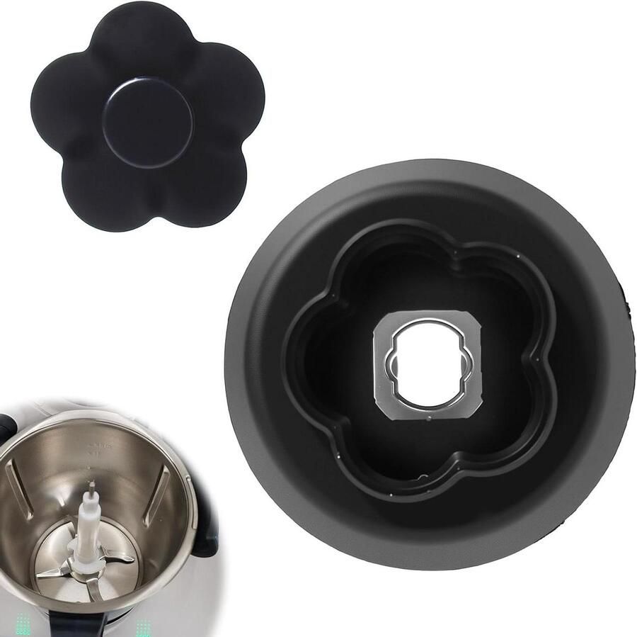 Koppelingsgeleiding Reserveonderdeel Keukenrobot Apparaat Repareren Perfecte Pasvorm 10 x 10 x 1 cm Zwart