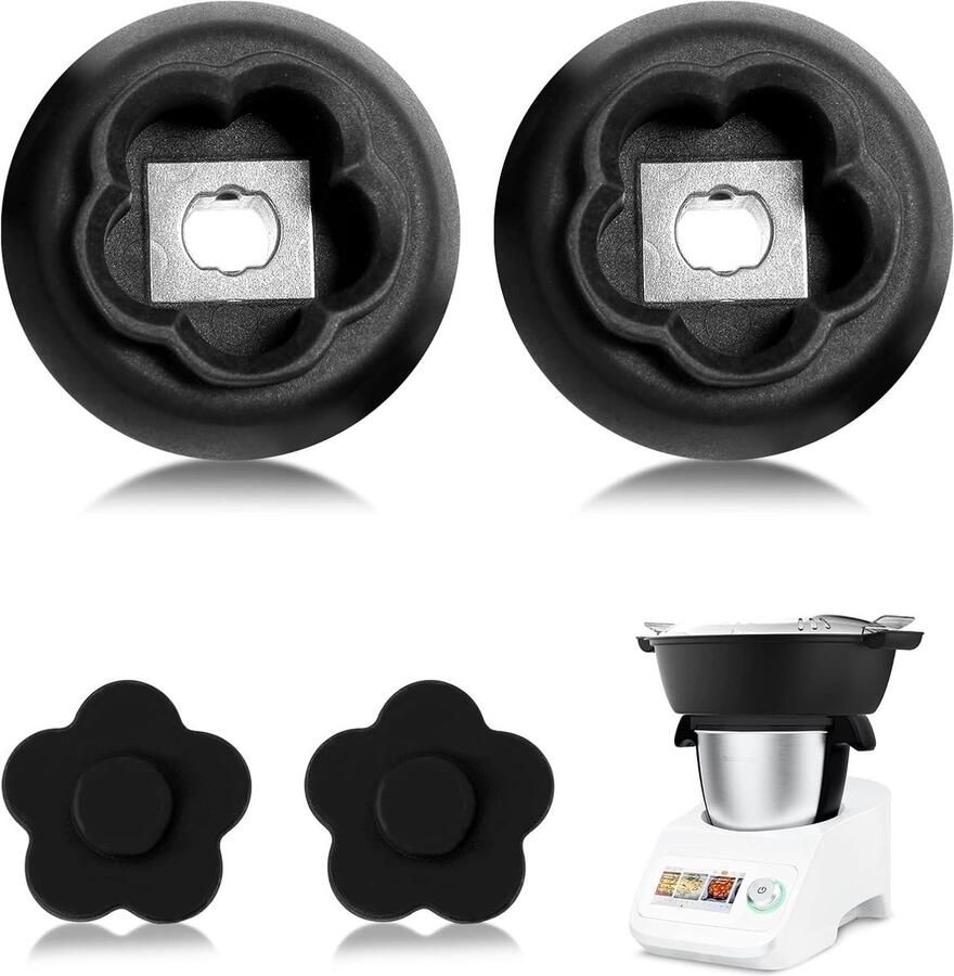 Set van 2 Stuks Koppeling Gids voor Keukenmachine Compatibel met Monsieur Cuisine Perfect voor Efficiënte Overdracht en Verbeterde Prestaties
