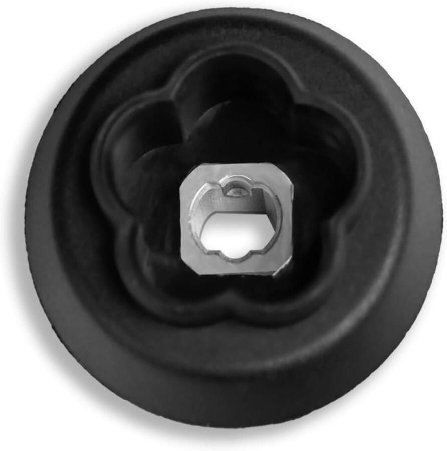Koppelstuk Keukenmachine Vervangend Onderdeel Apparaat Repareren Duurzaam Polyester 7 x 5.4 cm Zilver