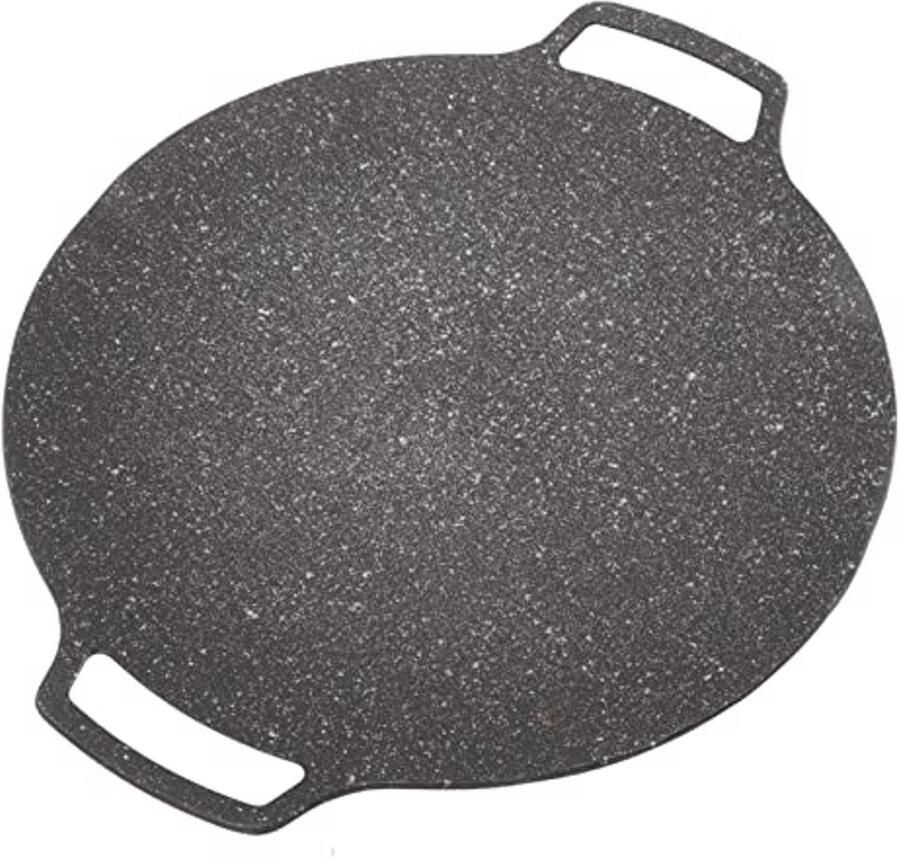 Koreaanse BBQ Grillplaat Non-stick Grillpan voor Thuis en Buiten