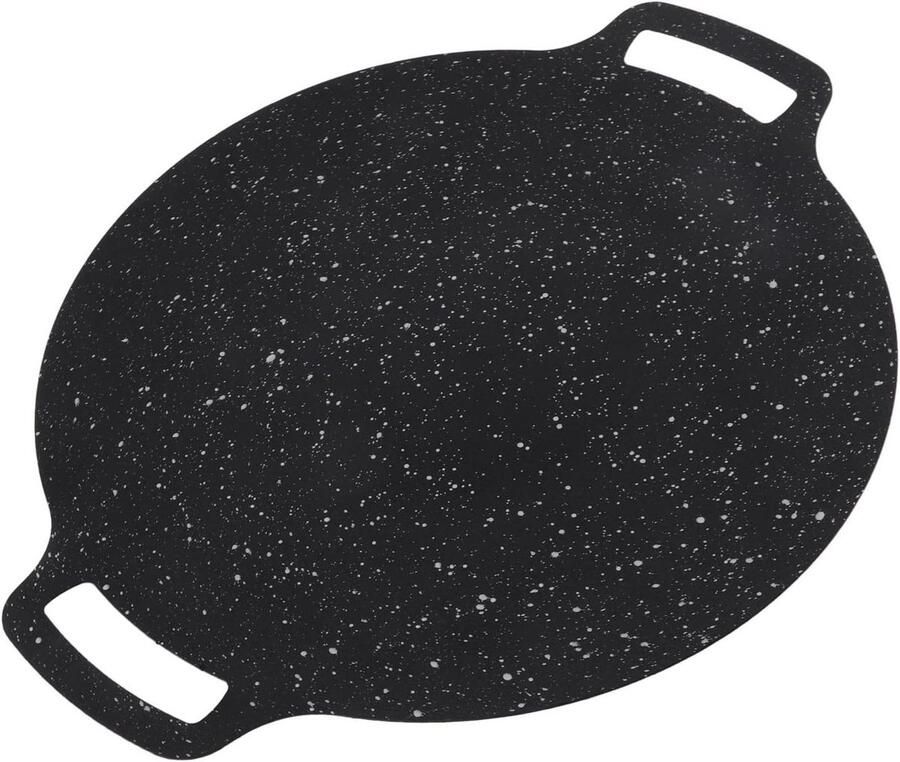 Koreaanse Grill Pan BBQ Bakplaat Buiten Grillen Anti Kleverig 38 cm Standaard