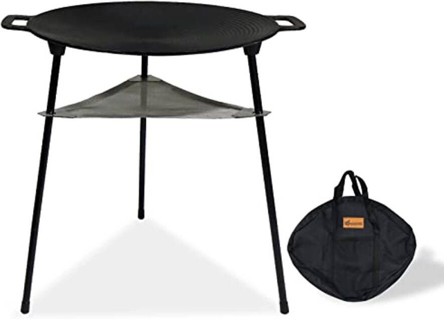 Korean Grillplaat Gietijzeren Grillpan met Antikleeflaag en Handvatten 29 cm 40 cm