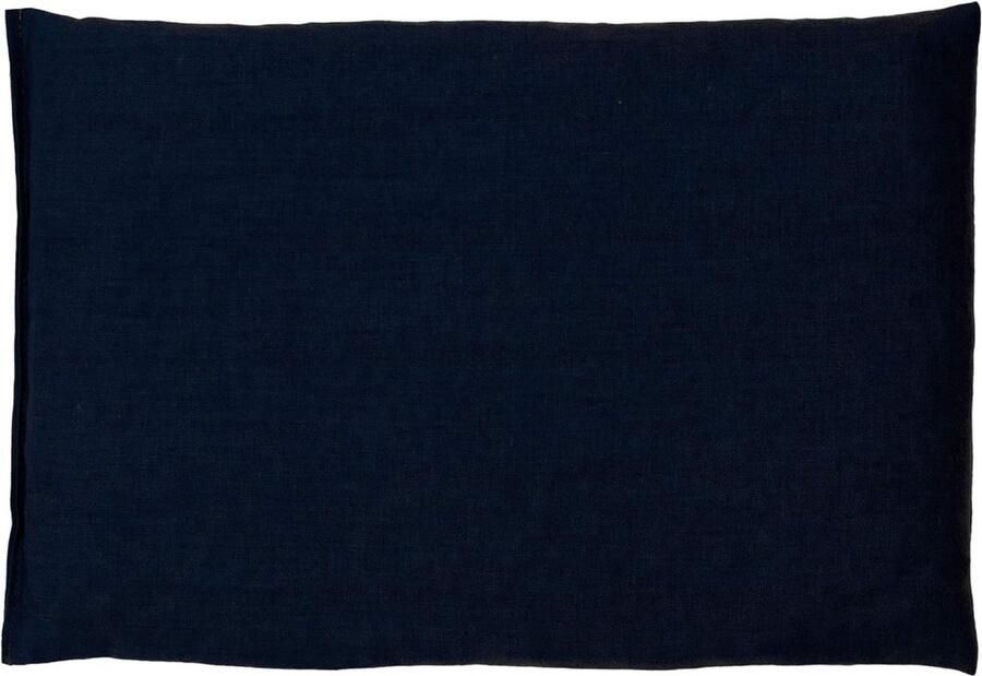 Korrelkussen Warmtekussen Koudkussen Ontspanning en Welzijn Magnetron Oven Koelkast Geschikt 30x20cm Donkerblauw