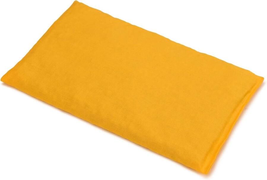 Korrelkussen Warmtekussen Koudkussen Ontspanning en Welzijn Magnetron Oven Koelkast Vriezer 30 x 20 cm Oranje