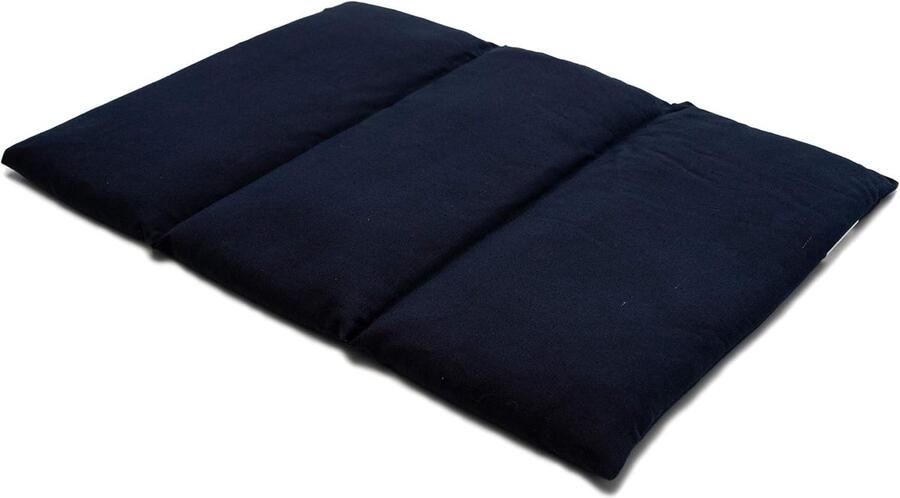 Korrelkussen Warmtekussen Koudkussen Ontspanning en Welzijn Magnetron Oven Koelkast Vriezer 40x30 cm Donkerblauw