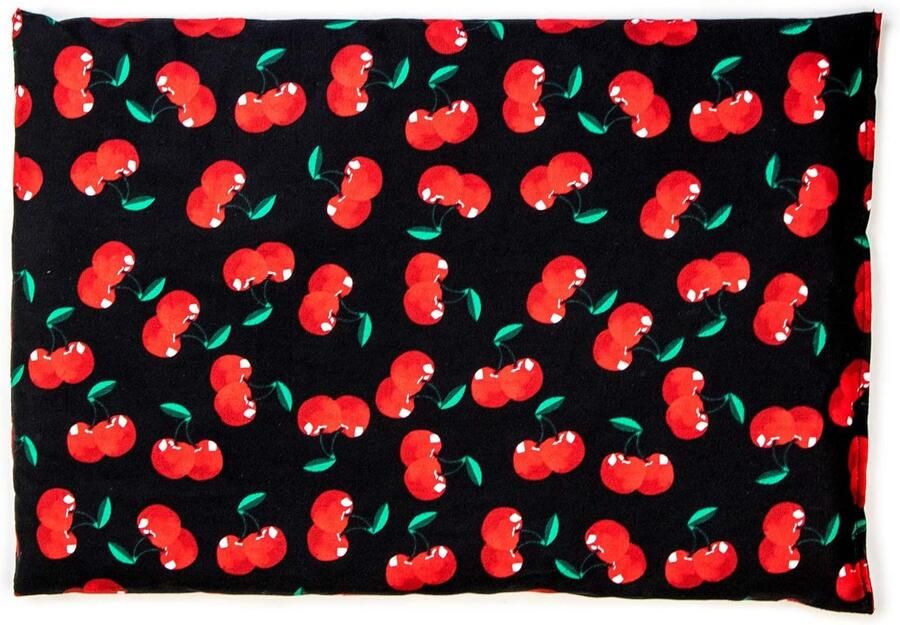 Korrelkussen Warmtekussen Koudkussen Ontspanning Thuis Magnetron Oven Koelkast Vriezer 30 x 20 cm Zwart