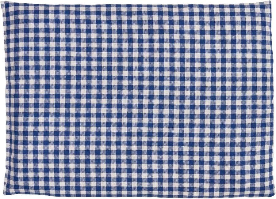 Korrelkussen Warmtekussen Koudkussen Ontspanning Thuis Magnetron Oven Koelkast Vriezer 30x20cm Blauw Wit