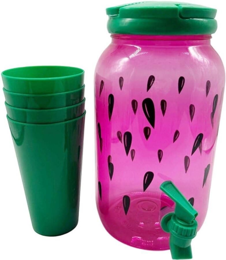 Koude Waterkoker Drankdispenser Dranken Koelen Met Kraan 3.8 Liter Wit
