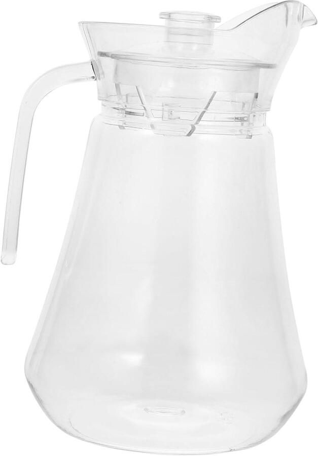 Koude Waterkoker Waterkan Sap Dranken Koelen Grote Capaciteit 1.3 Liter Transparant