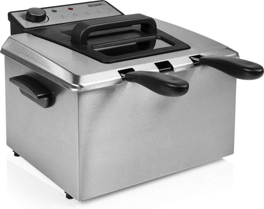 Koude zone Frituurpan Krachtig 3270 Watt vermogen Inhoud 5 liter