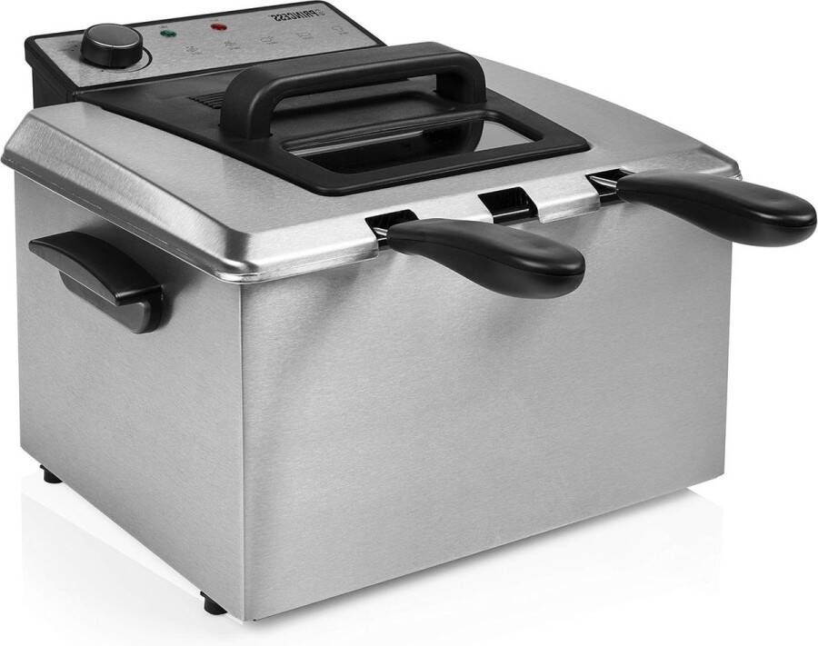 Koude zone Frituurpan Krachtig 3270 Watt vermogen Inhoud 5 liter
