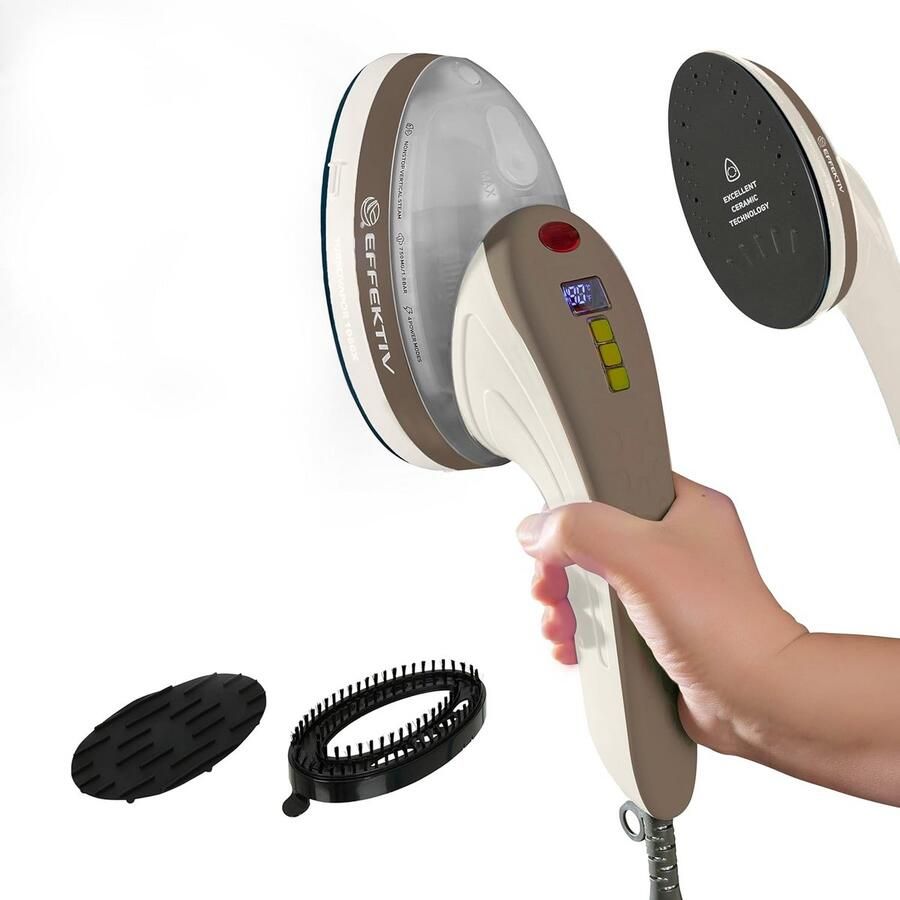 Krachtige 3-in-1 Verticale Stoomstrijkijzer Handstomer Draagbaar 1600W Snel Opwarmen