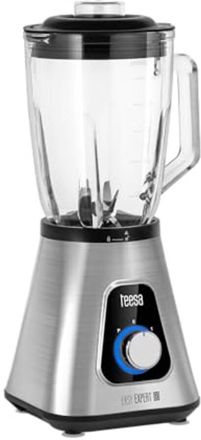 Krachtige Blender 1300W met Glazen Reservoir en BPA-vrije Fles