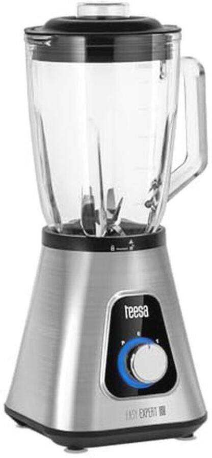 Krachtige Blender 1300W met Glazen Reservoir en BPA-vrije Fles