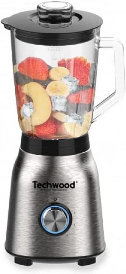 Krachtige Blender 1.5L Glas 5 Snelheden & IJs Hakken 1250W
