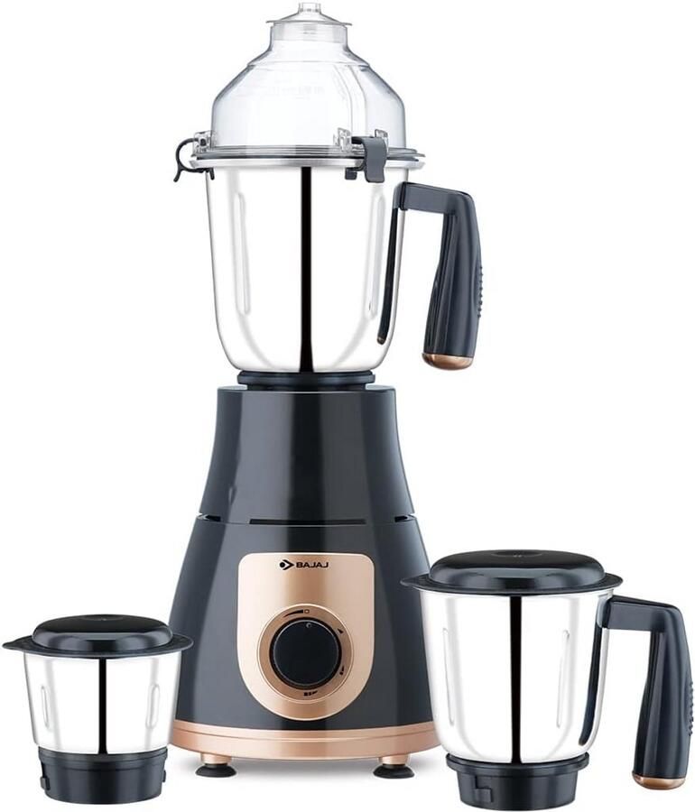 Krachtige Blender 750W met 3 RVS Mixbekers voor Nat en Droog Malen