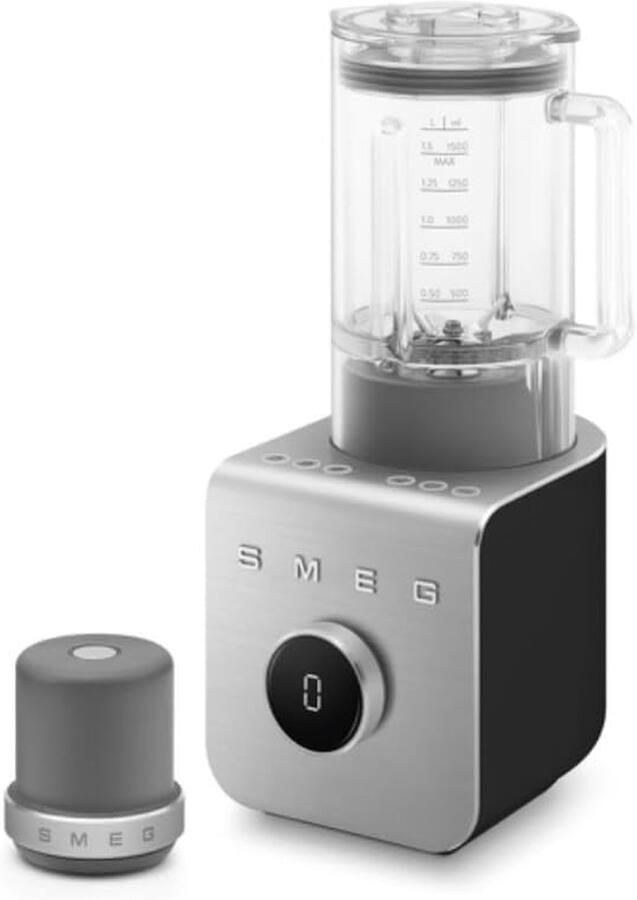 Krachtige Blender Keukenmachine Mixen Smoothie Maken Hoogwaardige Prestaties 30 cm Hoog Mat Zwart