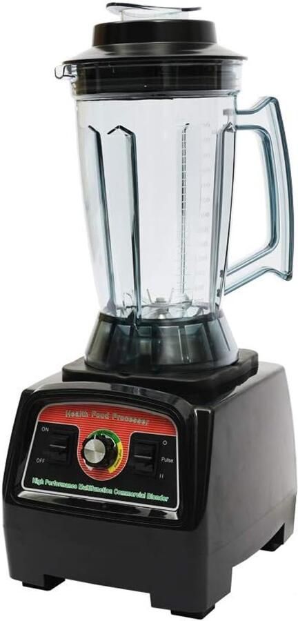 Krachtige Blender Keukenmachine Mixer Smoothies Maken Hoge Snelheid 2800W 3.9L Capaciteit Zwart