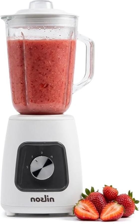 Krachtige Blender Keukenmixer Apparaat Gezonde Dranken Maken IJs Verpulveren Functie 15 Liter Kan Wit