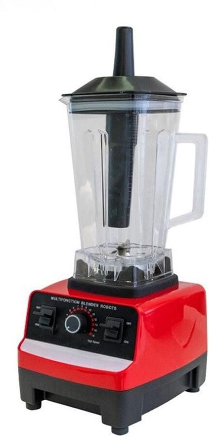 Krachtige Blender Keukenmixer Sap Maken 800W Puur Koperen Motor 2L Grote Capaciteit Zwart