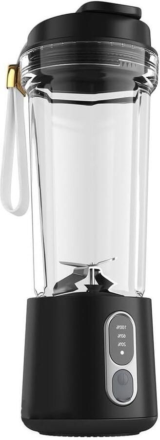 Krachtige Blender Keukenmixer Smoothie Maker Gezonde Dranken Maken Automatische Reiniging 730 Gram Zwart