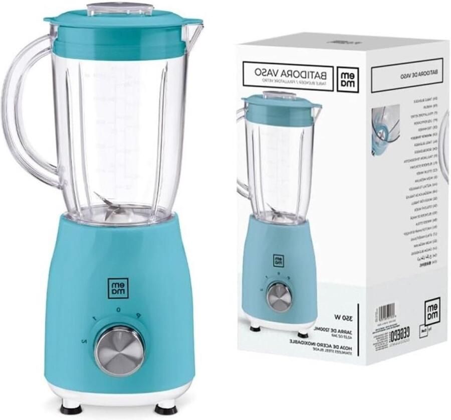 Krachtige Blender Keukenmixer Smoothies Maken Hoog Vermogen Turbo 12 Liter Kan Blauw