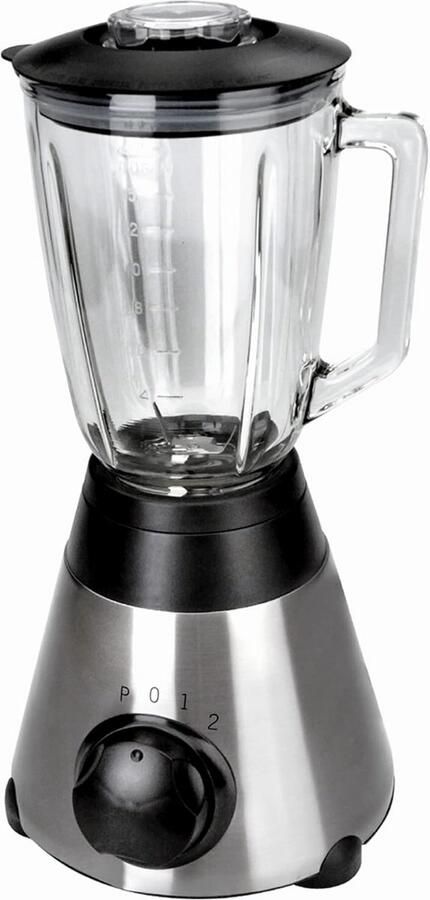 Krachtige Blender met 1.5L Glazen Kan 500W Mixstation voor Smoothies en Soepen