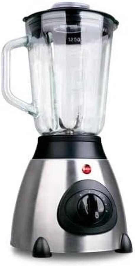 Krachtige Blender met RVS Behuizing 500W voor IJs en Hard Fruit