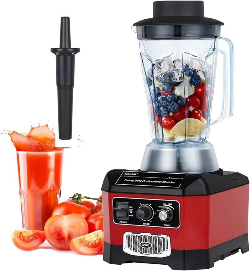 Krachtige Blender Smoothiemaker Keukenmixer Gezonde Dranken Maken Zelfreinigend Ingebouwde Timer 2 Liter Container Groen