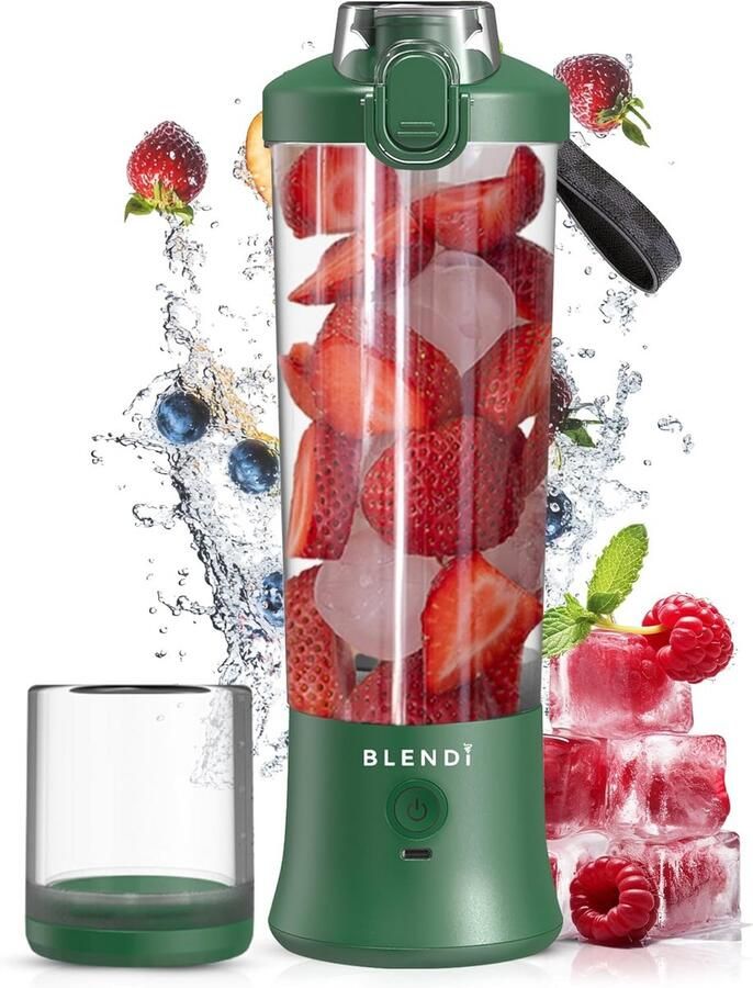 Krachtige Draagbare USB Blender 700ml Smoothie Maker voor Onderweg BPA-vrij & Lekbestendig