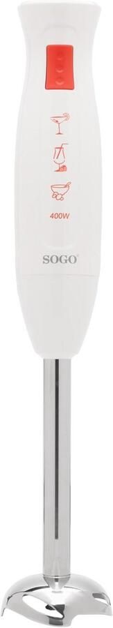 Krachtige Elektrische Handmixer 400W Wit Rood Keukenmixer voor Beslag en Beslag