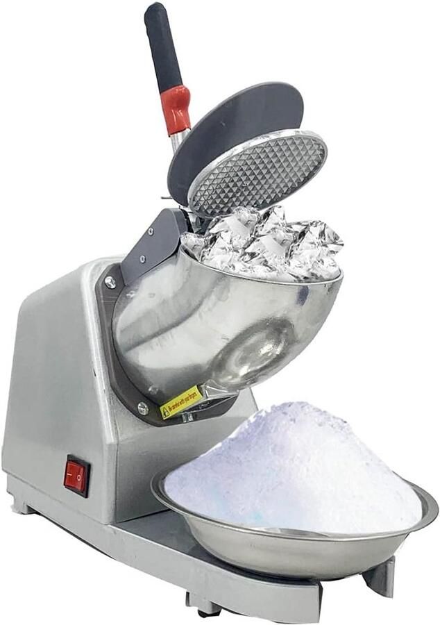 Krachtige Elektrische IJsmachine voor Fijne IJsschaafsel 300W Commercieel Model