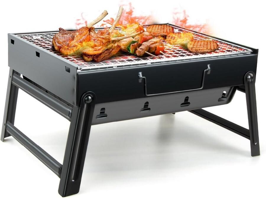 Krachtige Elektrische Tafelgrill Zwart