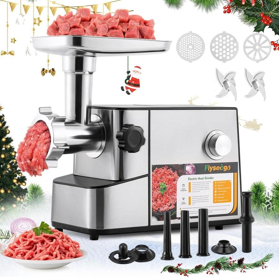 Krachtige Elektrische Vleesmolen 3200W Professioneel & Hoge Capaciteit