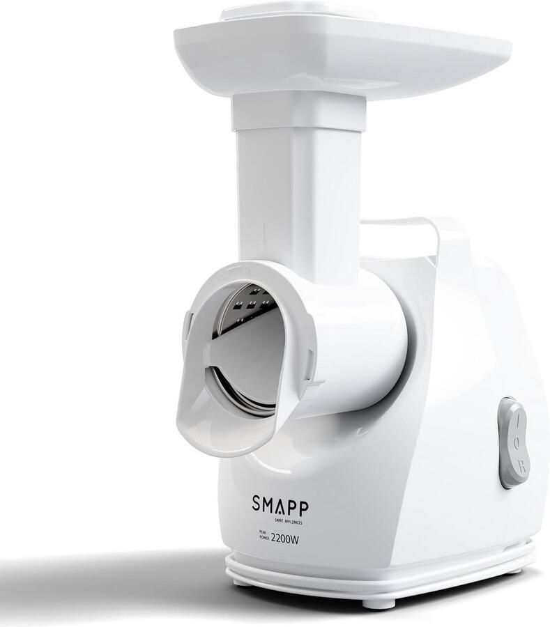 Krachtige Elektrische Vleesmolen met Groenterasp en Worstfunctie 2200W