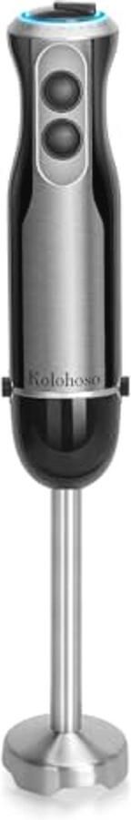 Krachtige Handblender met 1000W en 20 Snelheden Multifunctionele Blender voor Babyvoeding en Soepen