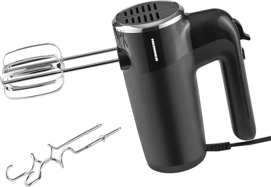 Krachtige Handmixer 300W met 6 Snelheden en Turbo Inclusief Gardes en Deeghaken