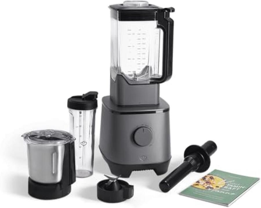 Krachtige Keukenblender 2000W met 2 5L Tritan Kan voor Smoothies en Soepen