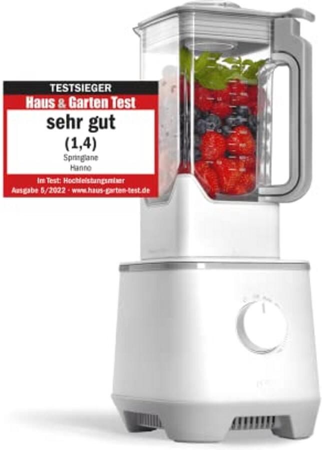 Krachtige Keukenblender 2000W met 32.000 RPM BPA Vrije Smoothiemaker met 2 5L Kan