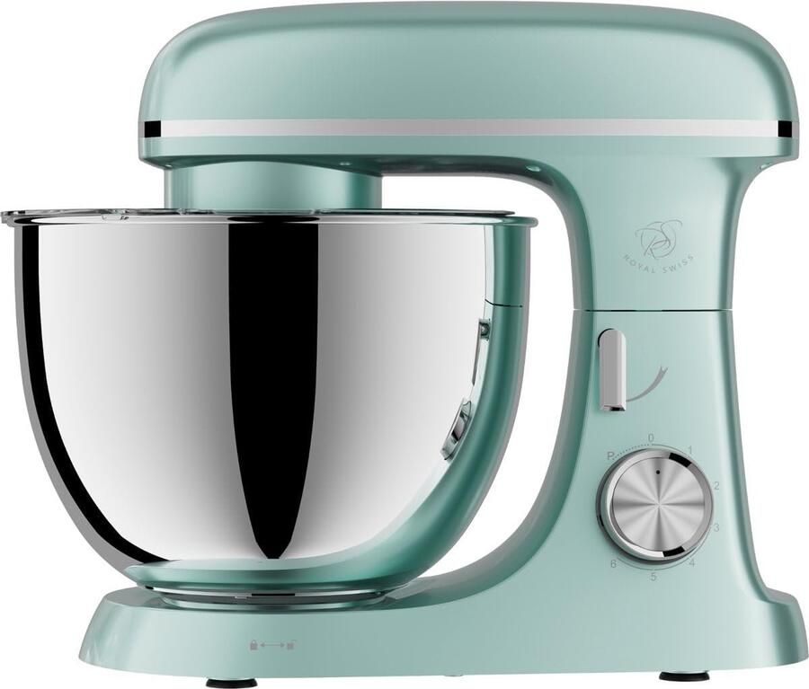 Krachtige Keukenmachine 2000W met RVS Kom 8.5L Planetaire Mixer 6 Snelheden