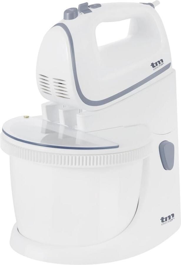 Krachtige Keukenmachine met 5 Snelheden en Turbofunctie Wit