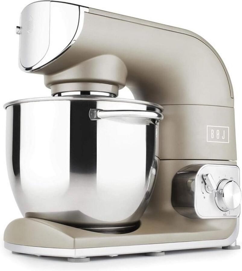 Krachtige Keukenmachine met 5.5L RVS Kom en 1200W Motor Ideaal voor Kneden en Mixen