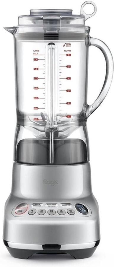 Krachtige Keukenmixer Kan Blender Smoothies Maken Negegen Functieknoppen 15 Liter Inhoud Zilver