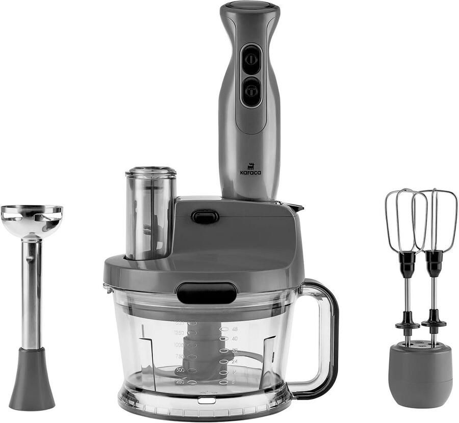 Krachtige Multifunctionele Keukenmachine 2000W Blender Mixer en Hakmolen met Grote Kom