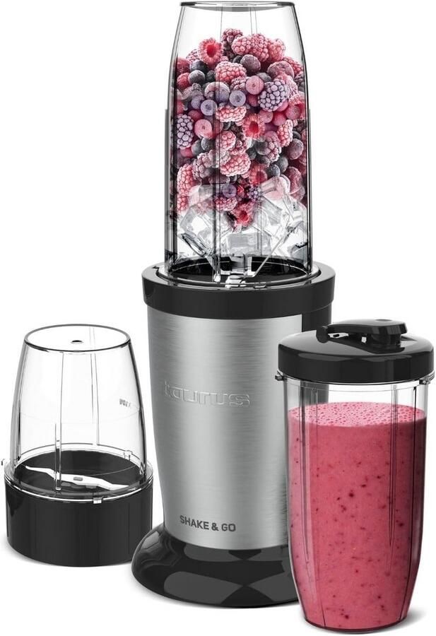 Krachtige Persoonlijke Blender met 2 Reisbekers en Hakmolen