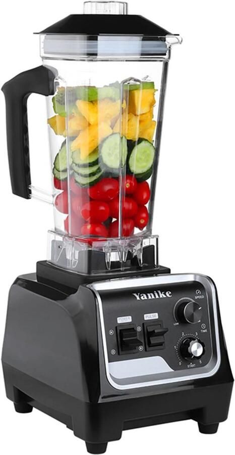 Krachtige Professionele Blender 2200W voor Smoothies & IJshakselaar met 2L Tritan Kan