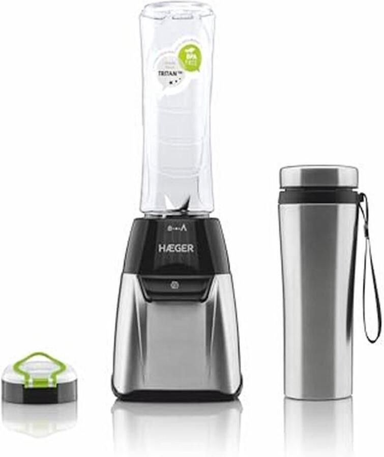 Krachtige Smoothie Blender 350W met 600ml Tritan Beker & Isoleerfunctie