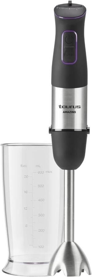 Krachtige Staafmixer 1000 W met 20 Snelheden en Turbo-functie Ergonomisch Ontwerp en Spatbescherming