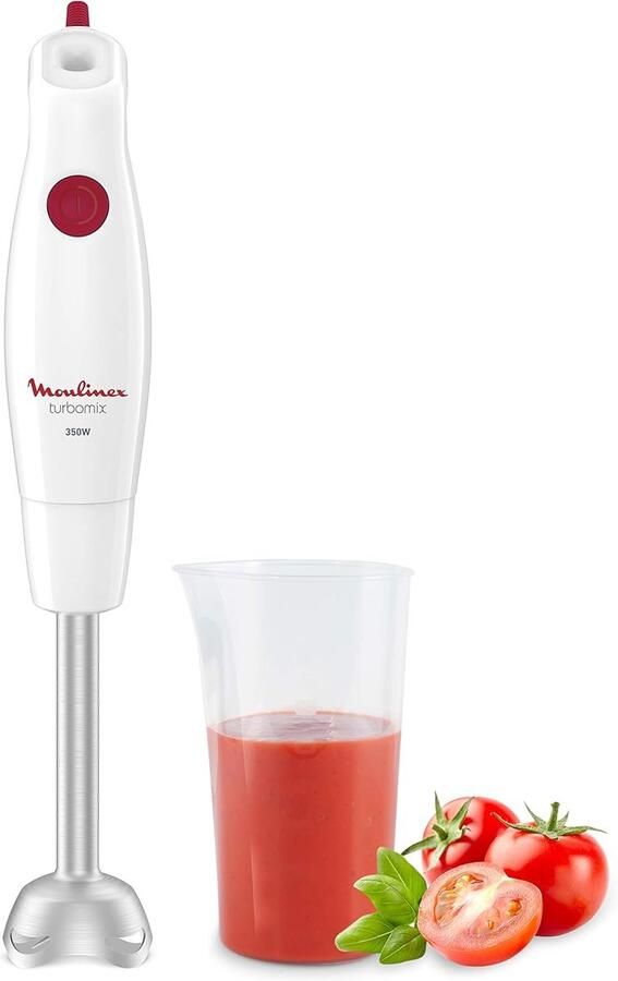 Krachtige staafmixer 350 W met spatbescherming en ergonomische handgreep