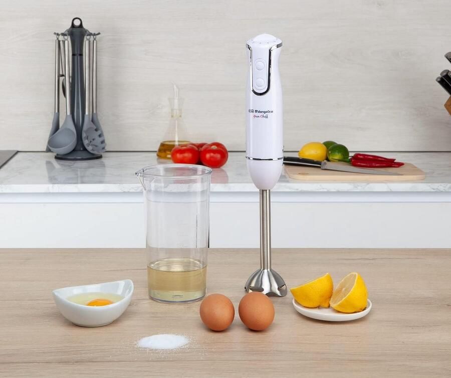 Krachtige Staafmixer met Ijzersterke Roestvrijstalen Staaf en 800W Vermogen